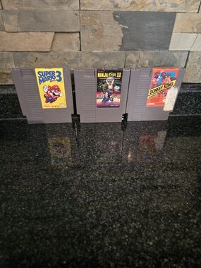 Nintendo NES Game Cartridge Lot